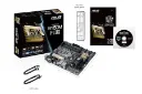 مادربرد ایسوس ASUS B150M-PLUS با جعبه و اقلام همراه