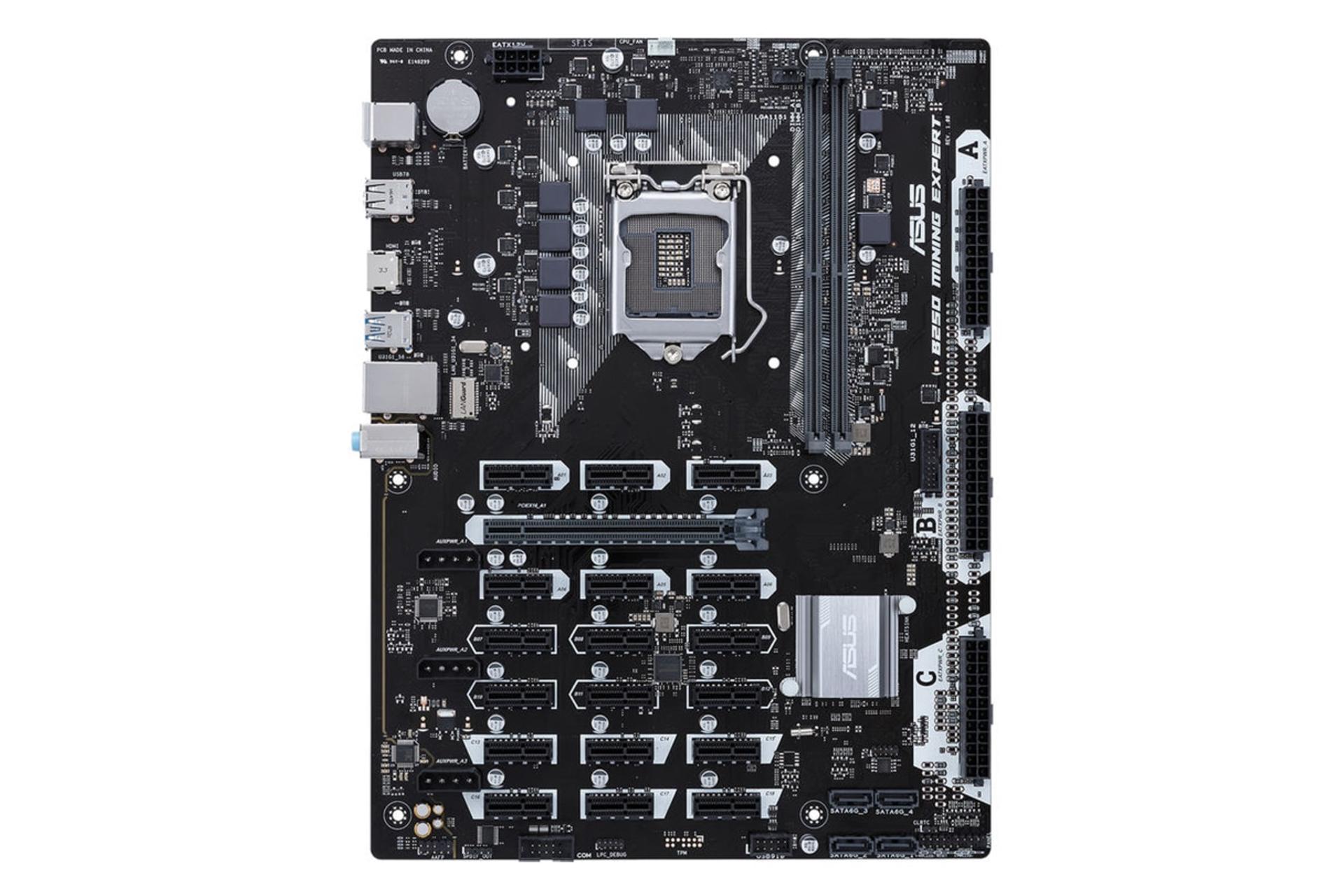 مادربرد ایسوس ASUS B250 MINING EXPERT