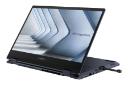 نمای نیمرخ لپ تاپ ExpertBook B5 Flip B5402F ایسوس با نمایش حالت تا شده و استایلوس