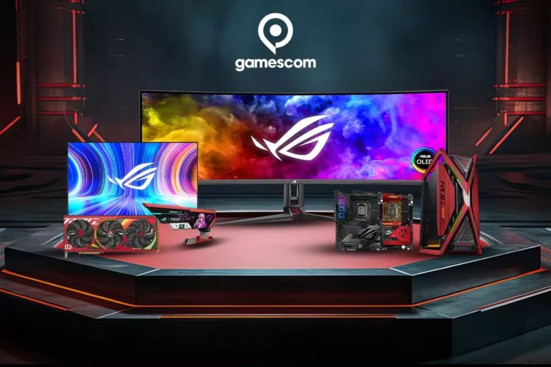 محصولات جدید ایسوس در گیمزکام