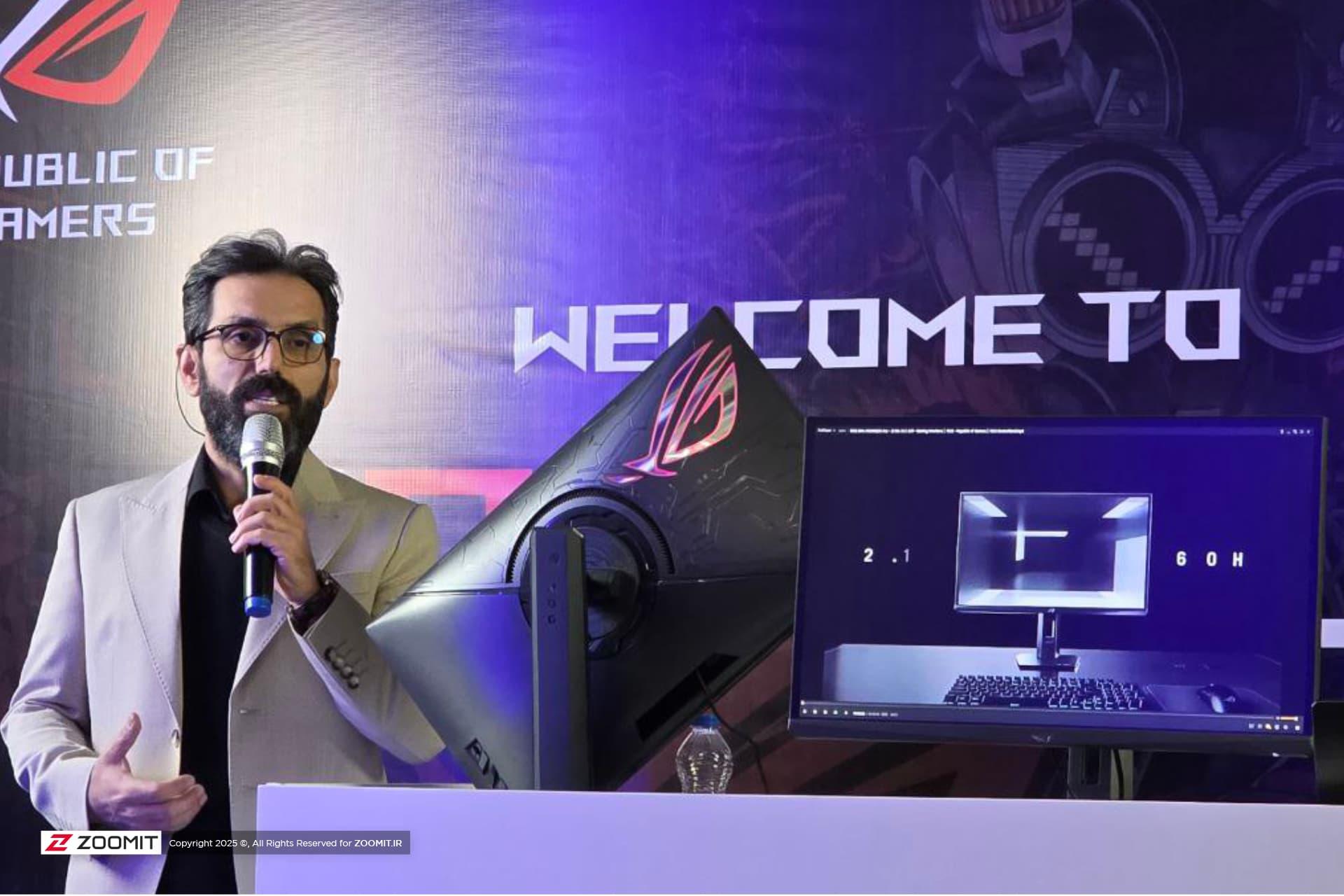 امیر درودگریان مدیر دفتر ایسوس در ایران 