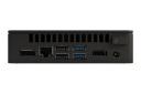 نمای پنل پشت کامپیوتر کوچک NUC 11 Essential ایسوس با نمایش درگاه ها