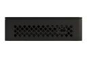 نمای پنل سمت راست کامپیوتر کوچک NUC 11 Essential ایسوس با نمایش اسلات قفل امنیتی و منافذ عبور هوا