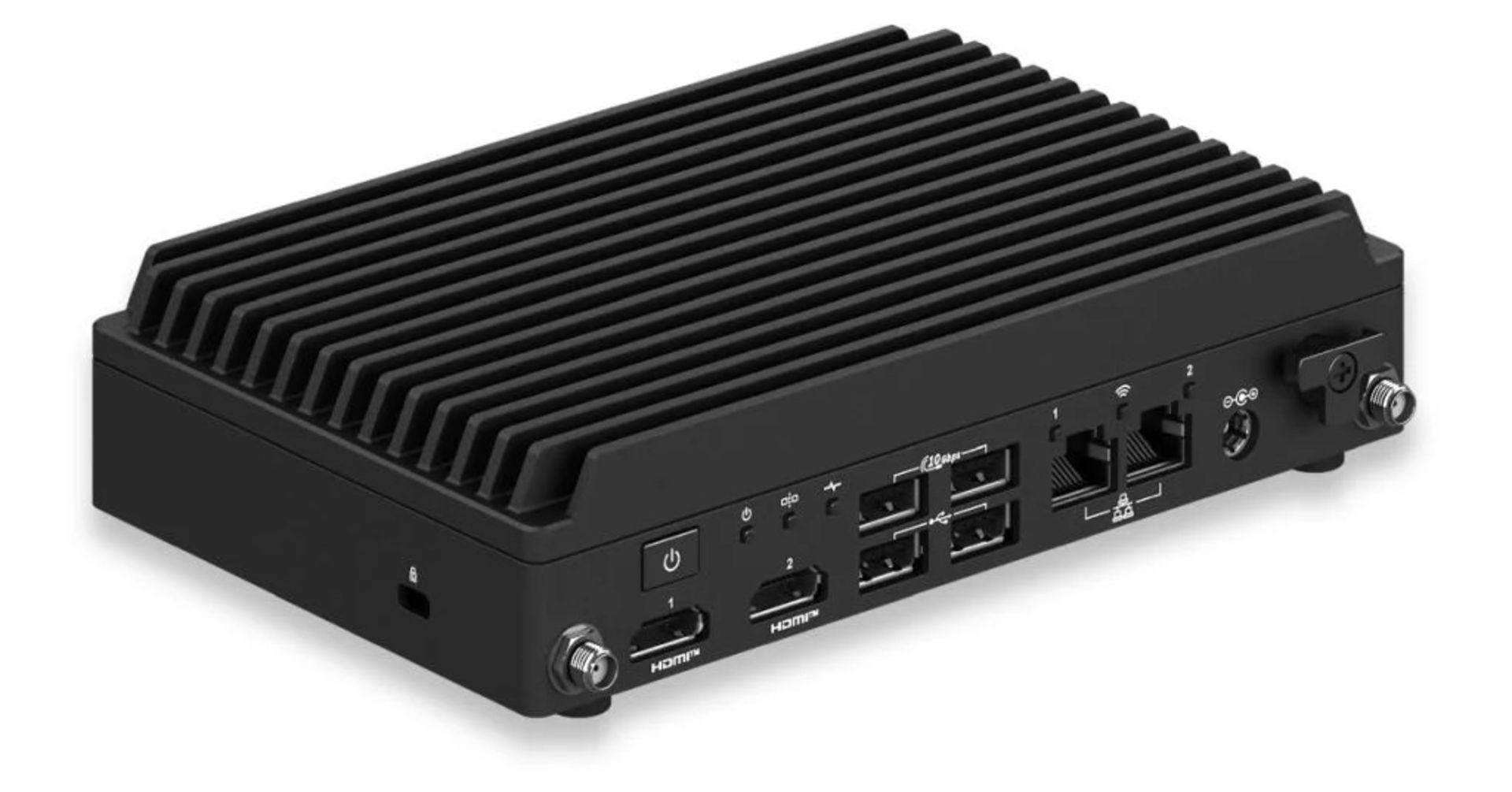 مینی کامپیوتر NUC ایسوس 13 Rugged از نمای پشتی