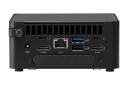 نمای پنل پشت کامپیوتر کوچک NUC 14 Pro Tall Kit ایسوس با نمایش درگاه ها و اسلات توسعه