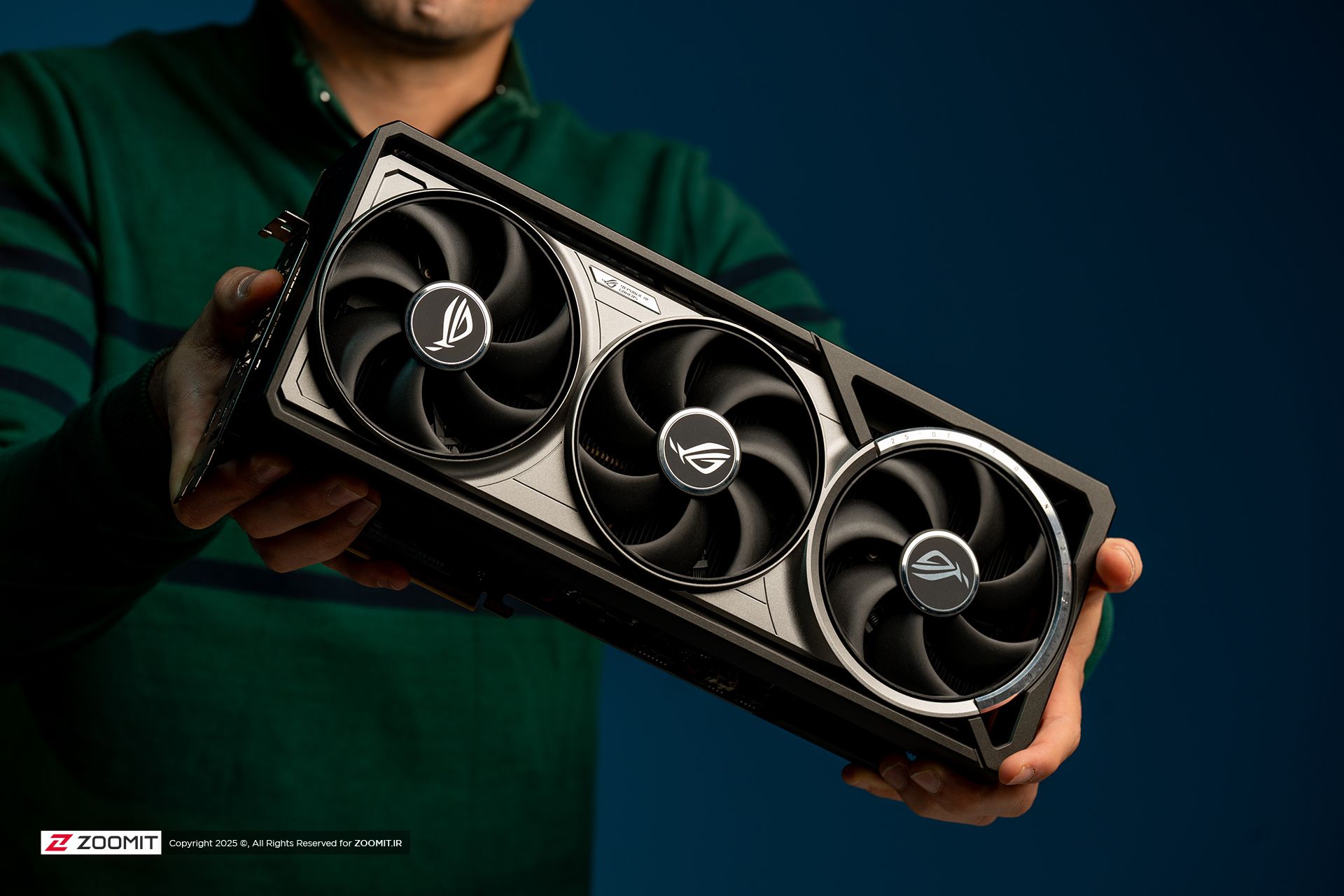 فن های کارت گرافیک ROG Astral RTX 5080 OC