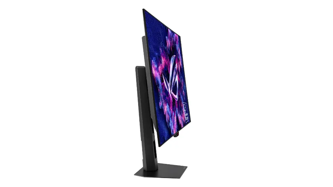 نمای جانبی مانیتور گیمینگ ROG Strix ایسوس