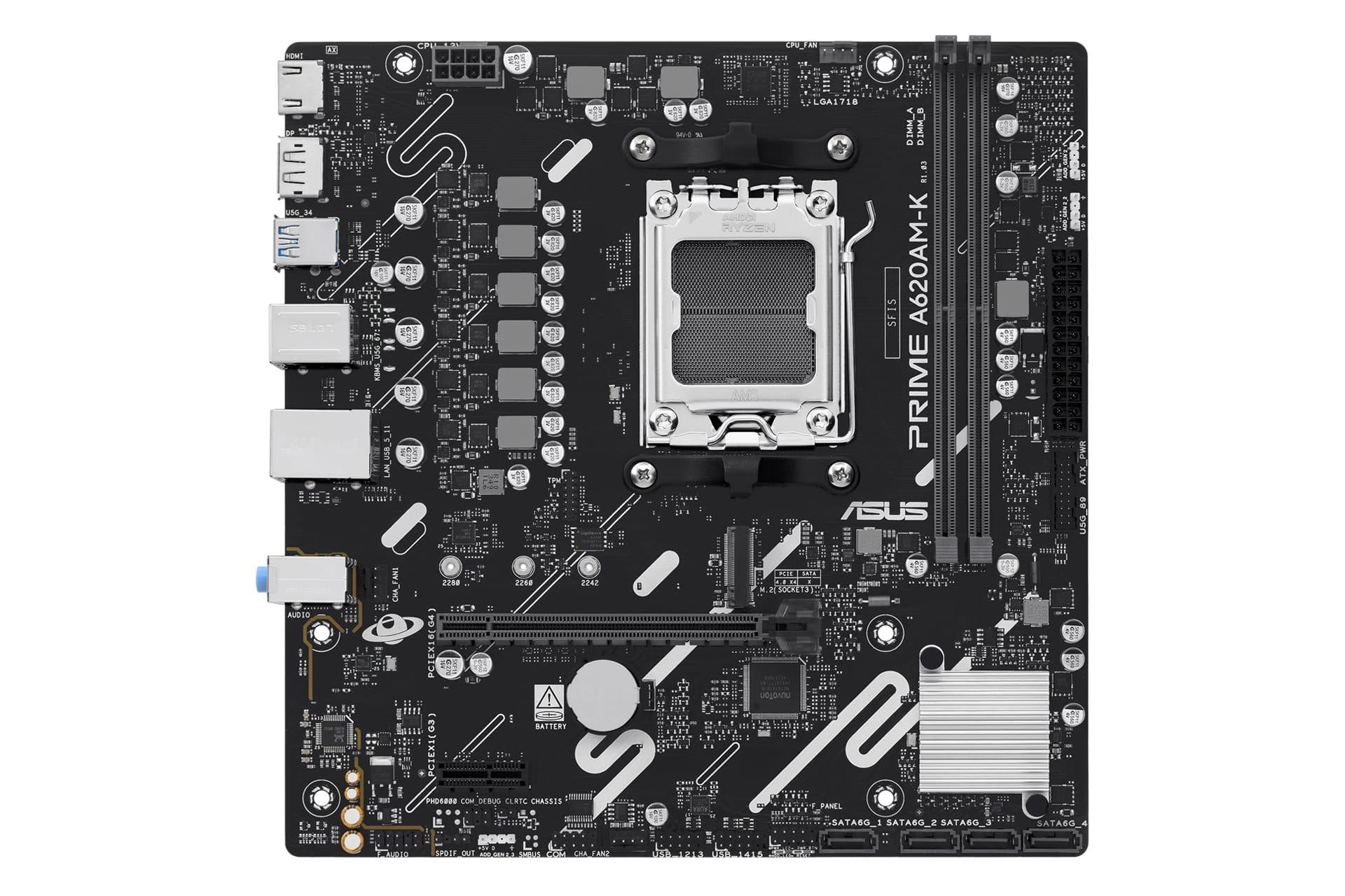 مادربرد ایسوس ASUS PRIME A620AM-K