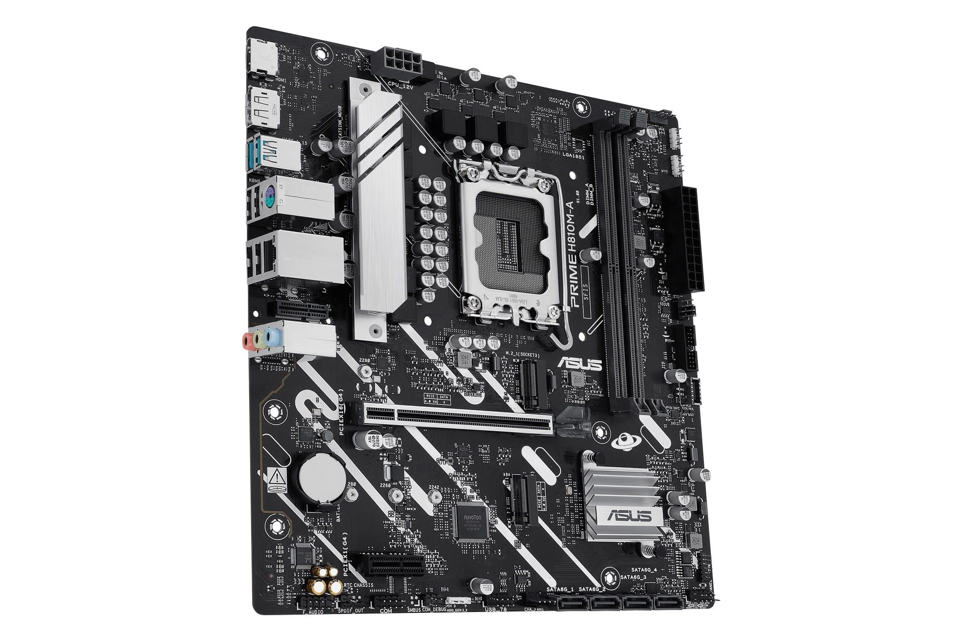 سمت چپ مادربرد ایسوس ASUS PRIME H810M-A