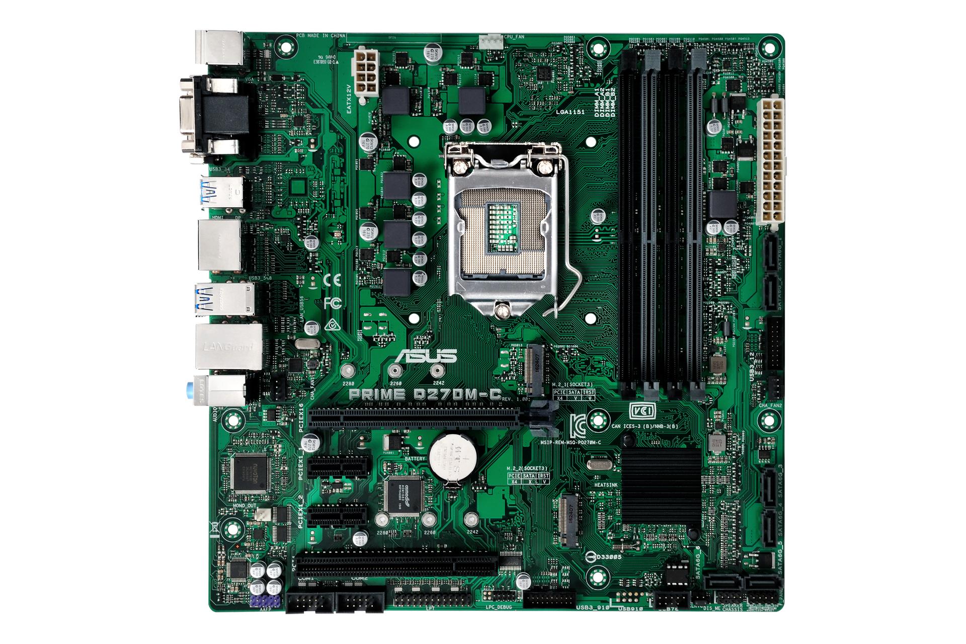 مادربرد ایسوس ASUS PRIME Q270M-C