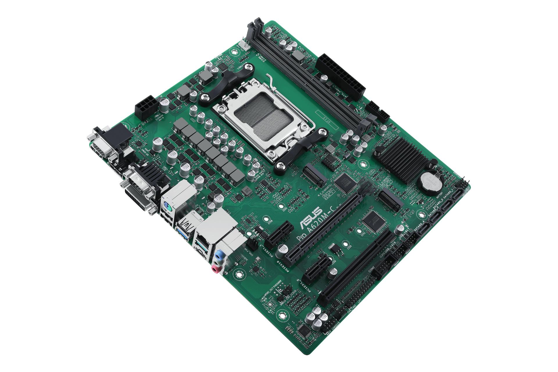 نمای کناری مادربرد ایسوس ASUS Pro A620M-C-CSM