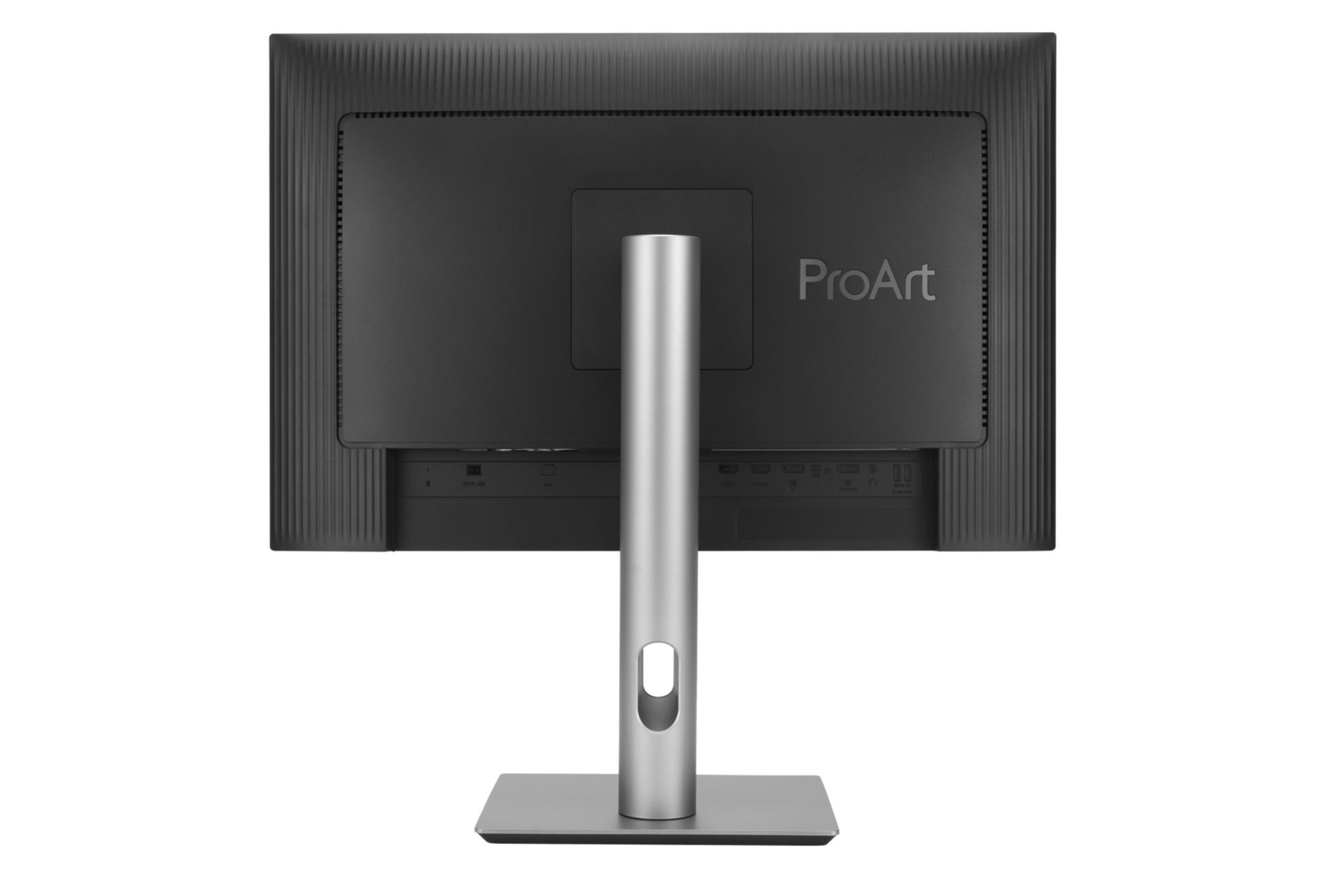 نمای پشت و بدنه مانیتور ایسوس 24 اینچ مدل ProArt PA248CRV