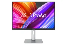نمای جلو و لوگوی مانیتور ایسوس 24 اینچ مدل ProArt PA248CRV