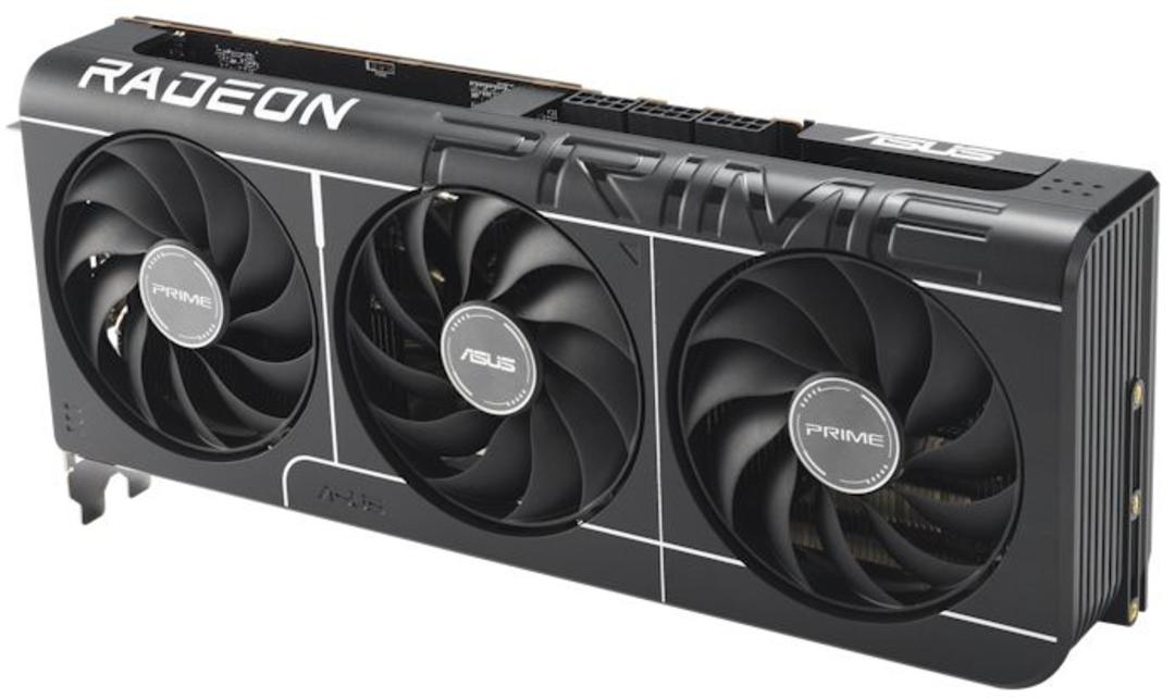 فن‌های خنک‌کننده کارت گرافیک سفارشی ایسوس سری RX 9070 AMD