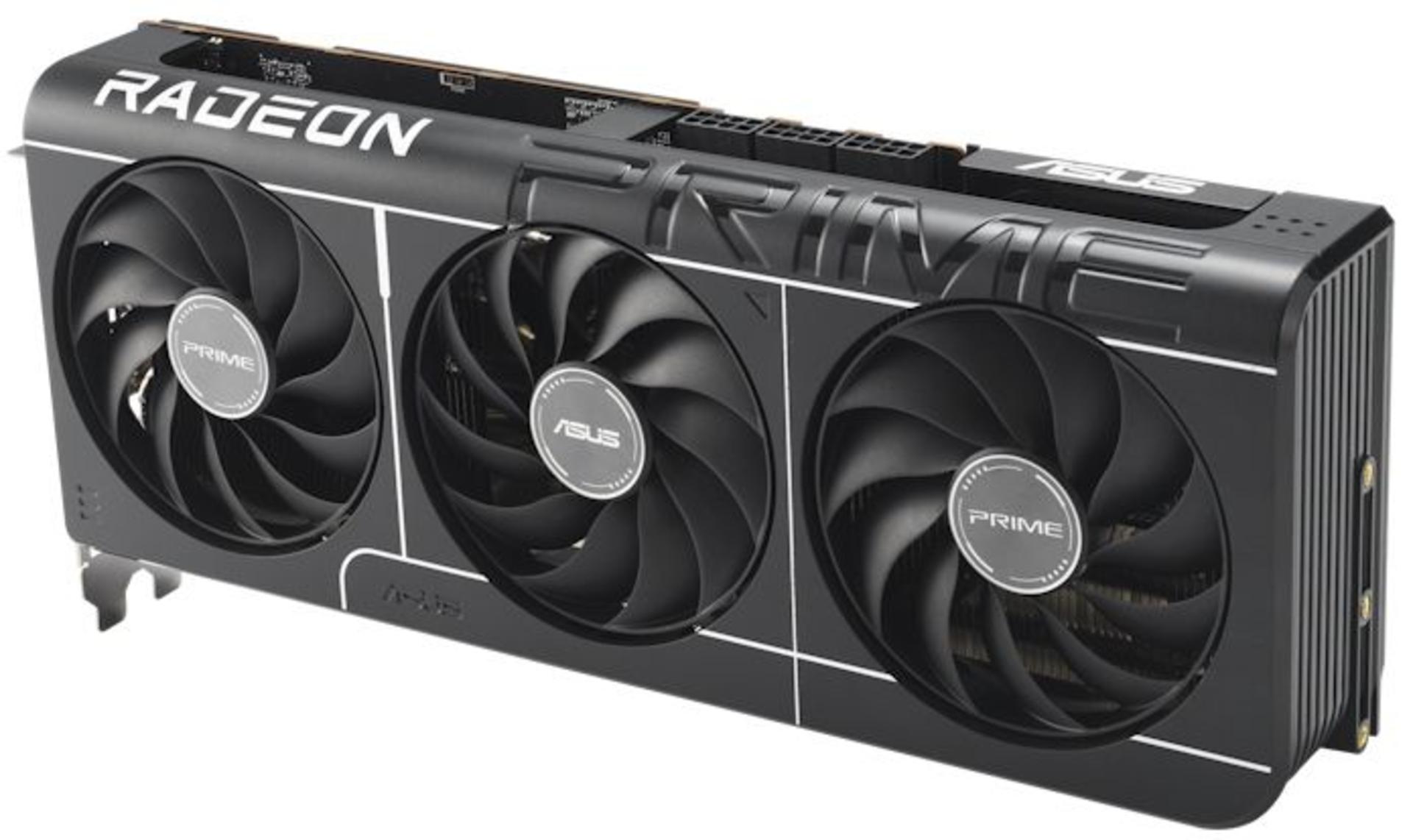 فن‌های خنک‌کننده کارت گرافیک سفارشی ایسوس سری RX 9070 AMD