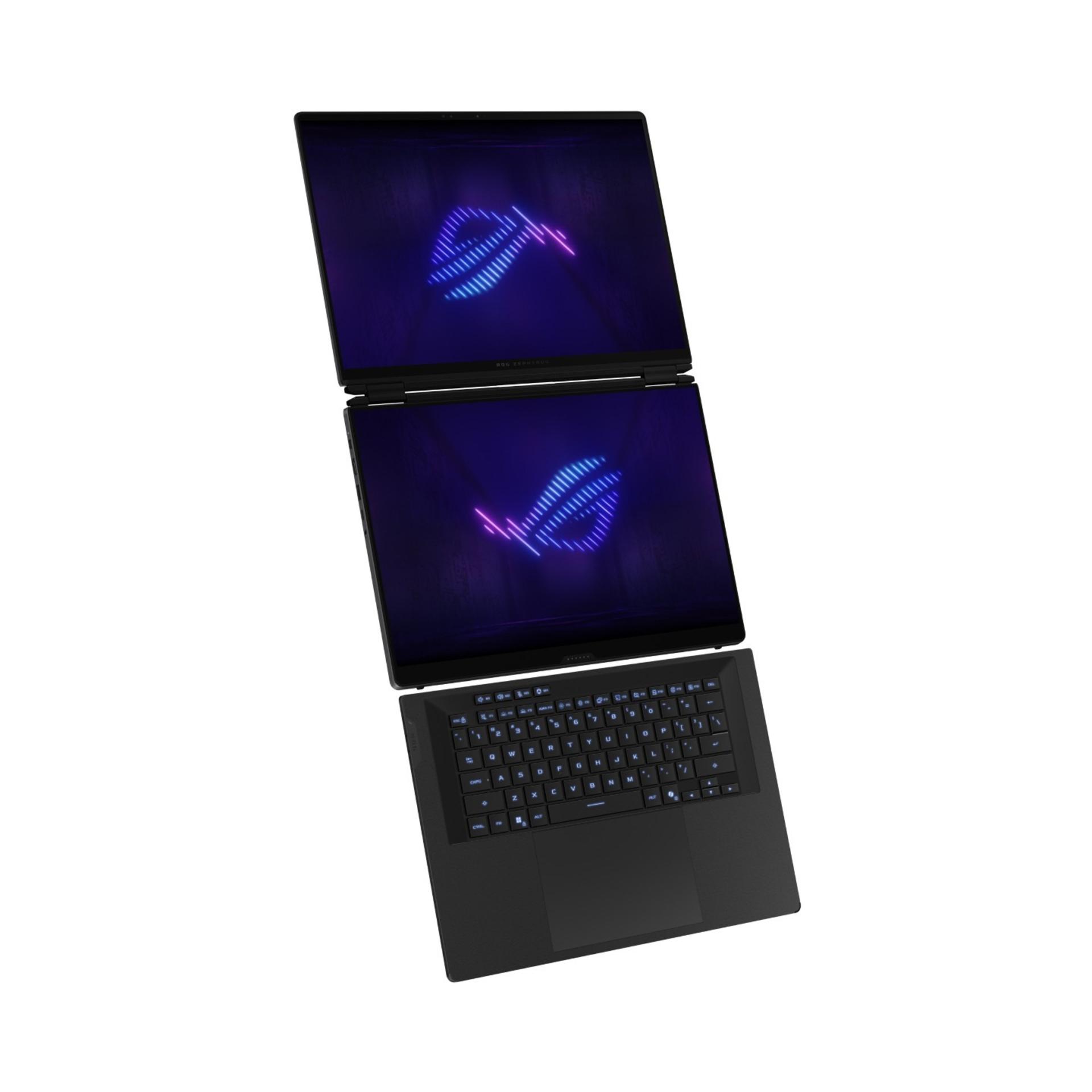 نمای جلو لپ‌تاپ ایسوس ROG Zephyrus Duo 2026