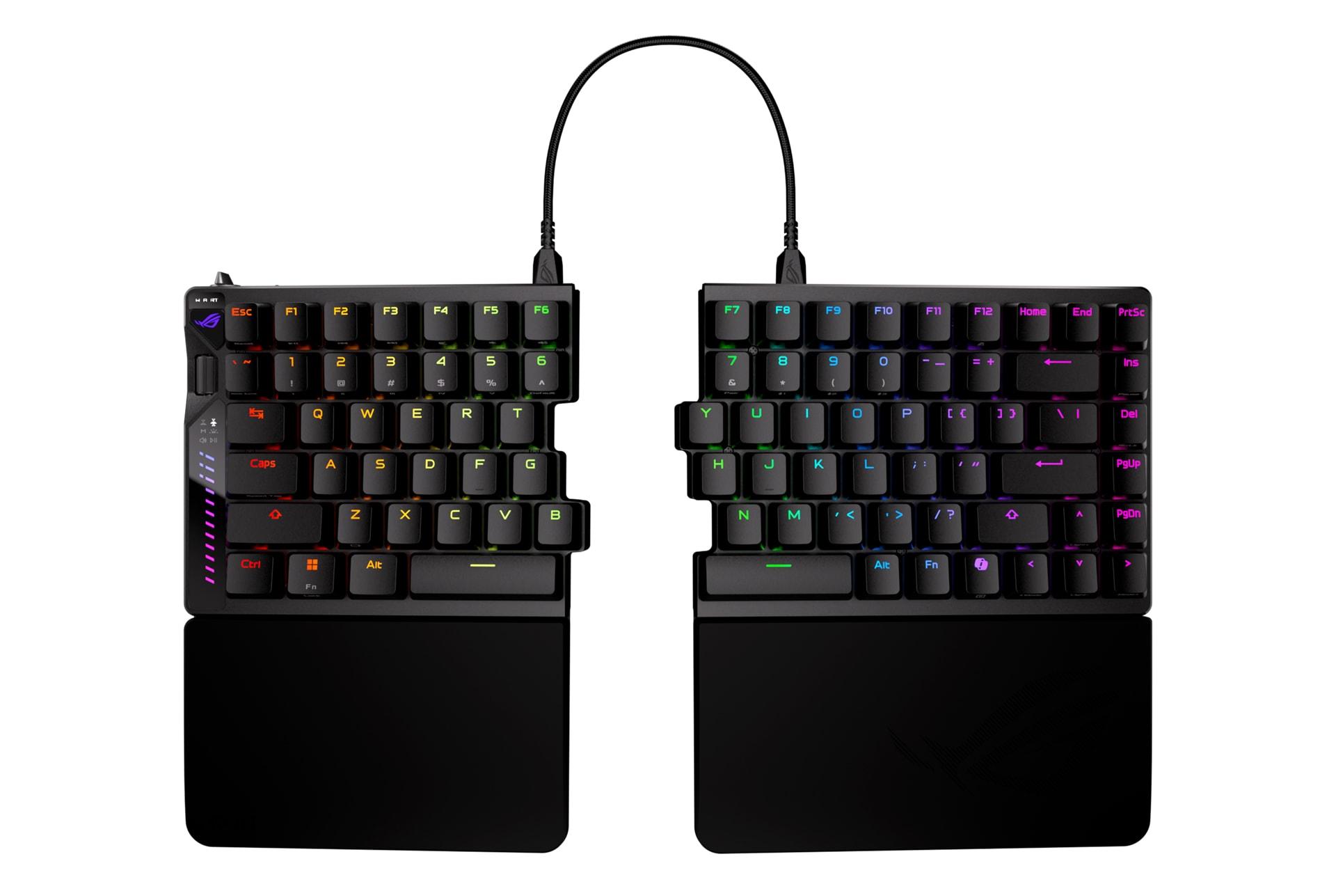 طراحی اسپلیت کیبورد ایسوس ASUS ROG Falcata