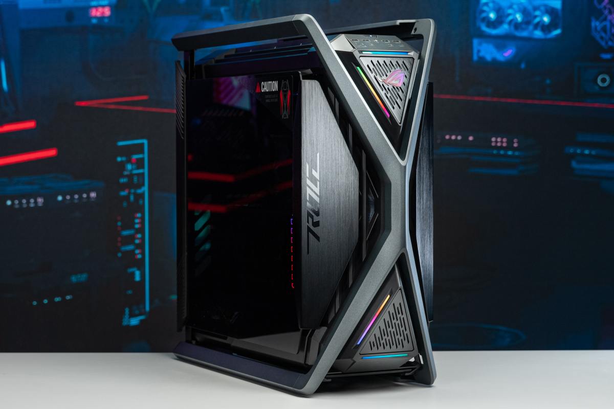 کیس گیمینگ ROG Hyperion GR701 با طراحی زیبا و متمرکز بر مدیریت بهتر ...