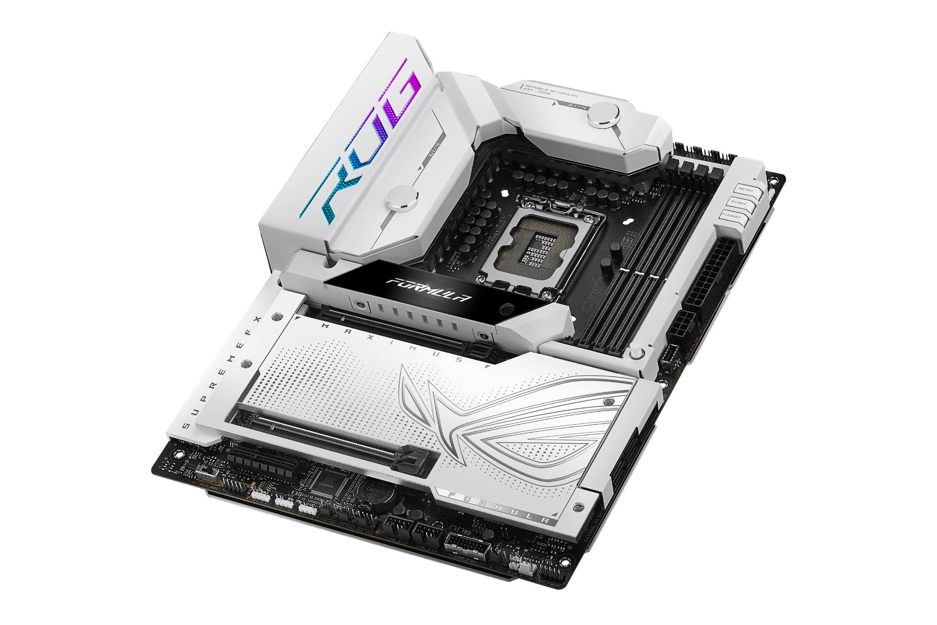 نمای کناری مادربرد ایسوس ASUS ROG MAXIMUS Z790 FORMULA