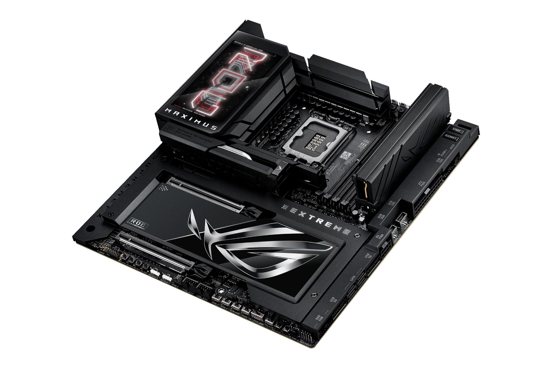 مادربرد ایسوس ASUS ROG MAXIMUS Z890 EXTREME به همراه کارت توسعه M.2
