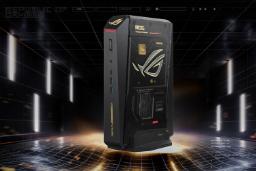 نمای جلو مینی کامپیوتر ایسوس ROG NUC 16