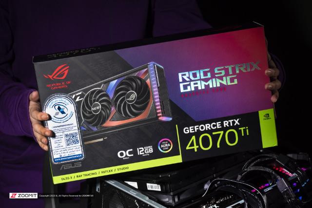 جعبه‌گشایی و نگاه نزدیک به کارت گرافیک RTX 4070 Ti