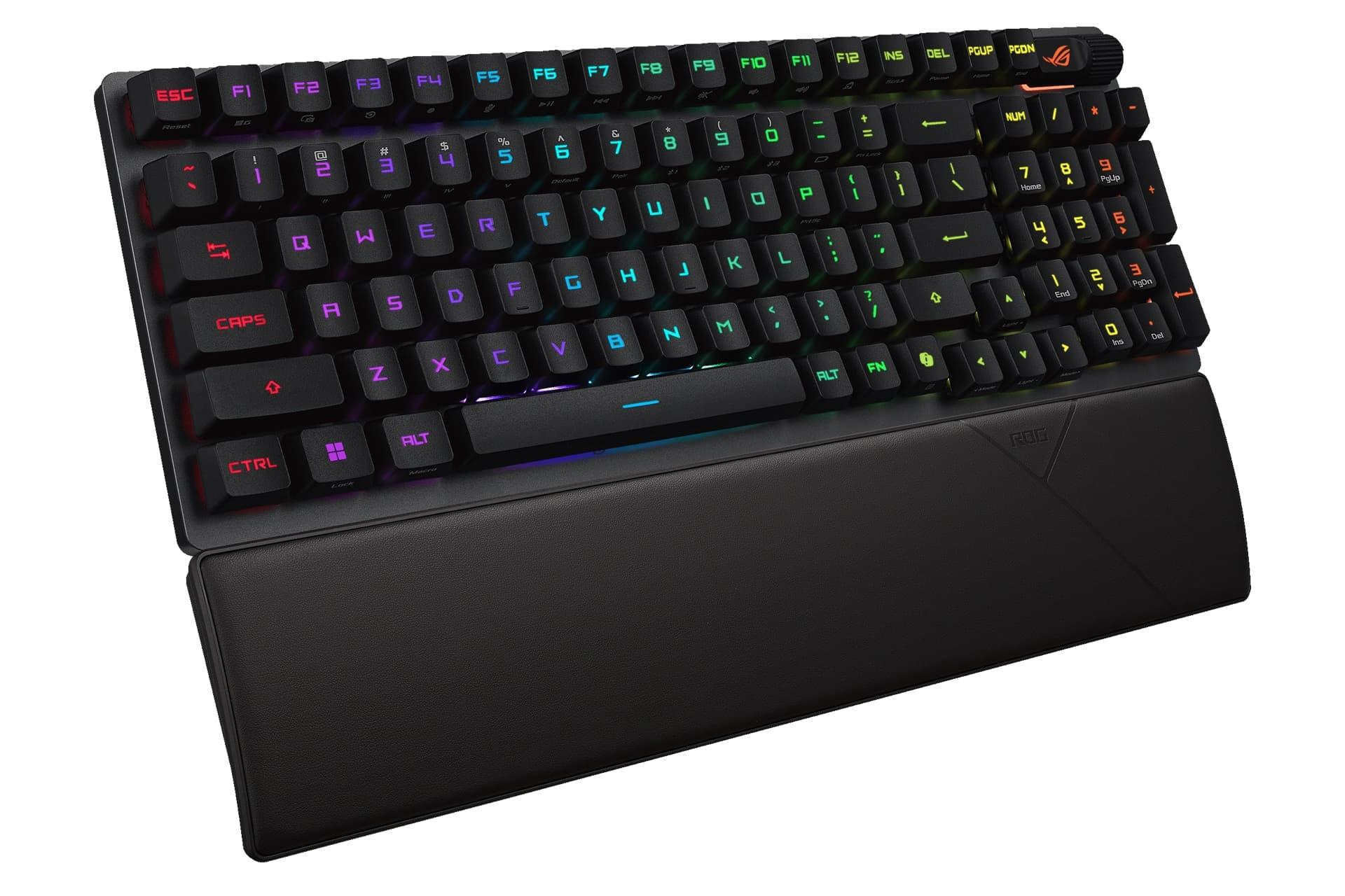 سمت چپ کیبورد ایسوس ASUS ROG Strix Scope II 96 RX مشکی
