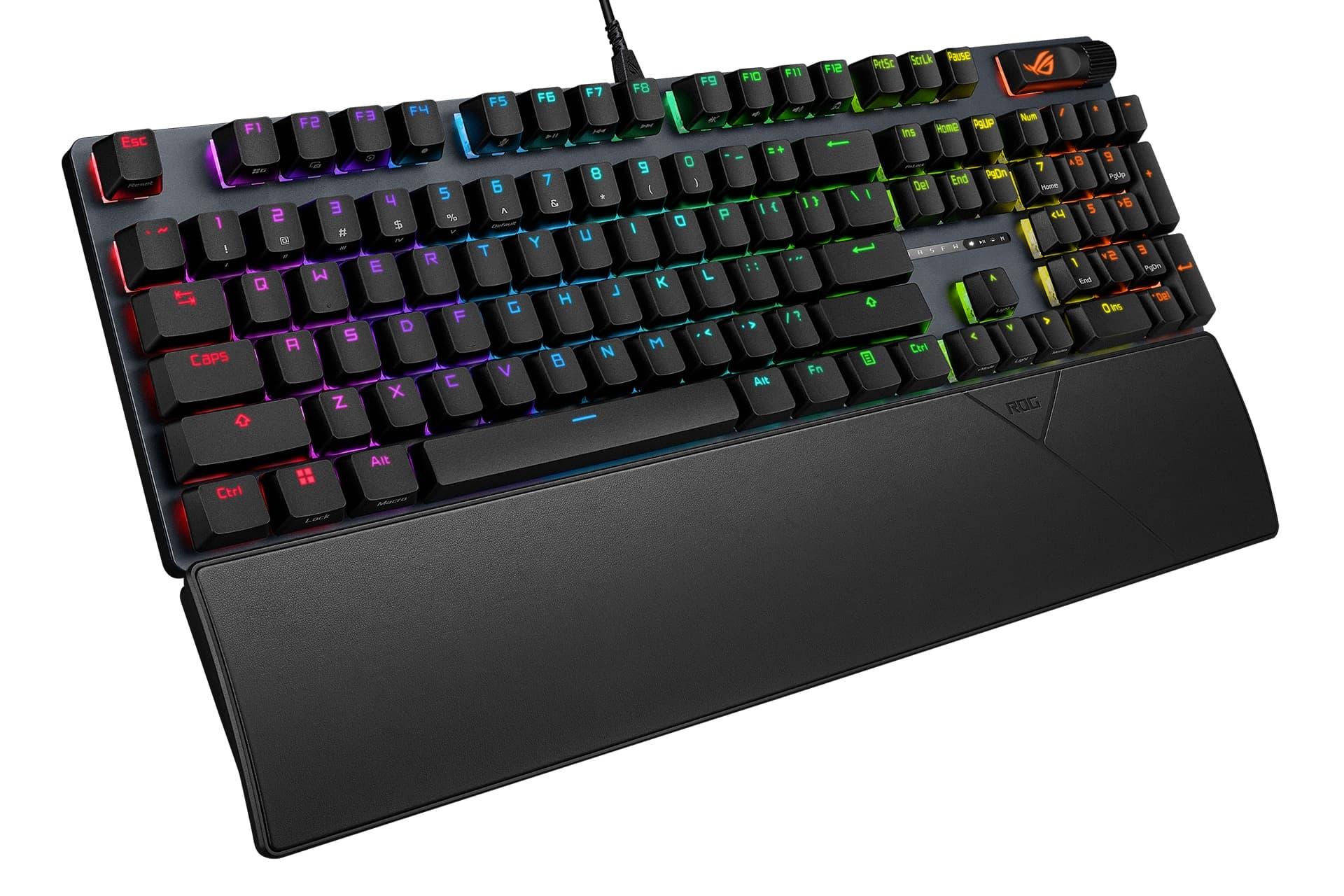 سمت چپ کیبورد ایسوس ASUS ROG Strix Scope II X