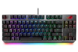 نمای بالا و دکمه های کیبورد ایسوس ROG Strix Scope NX TKL