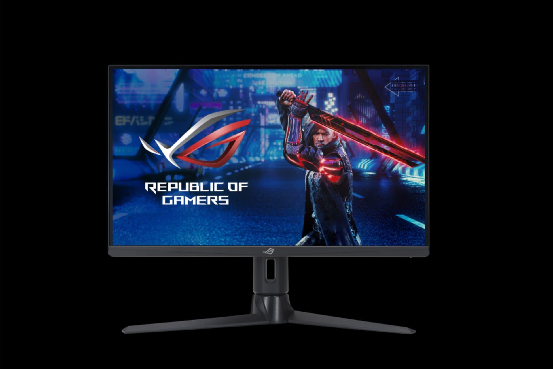 پنل جلو نمایشگر مانیتور ایسوس Asus ROG Strix XG27AQMR