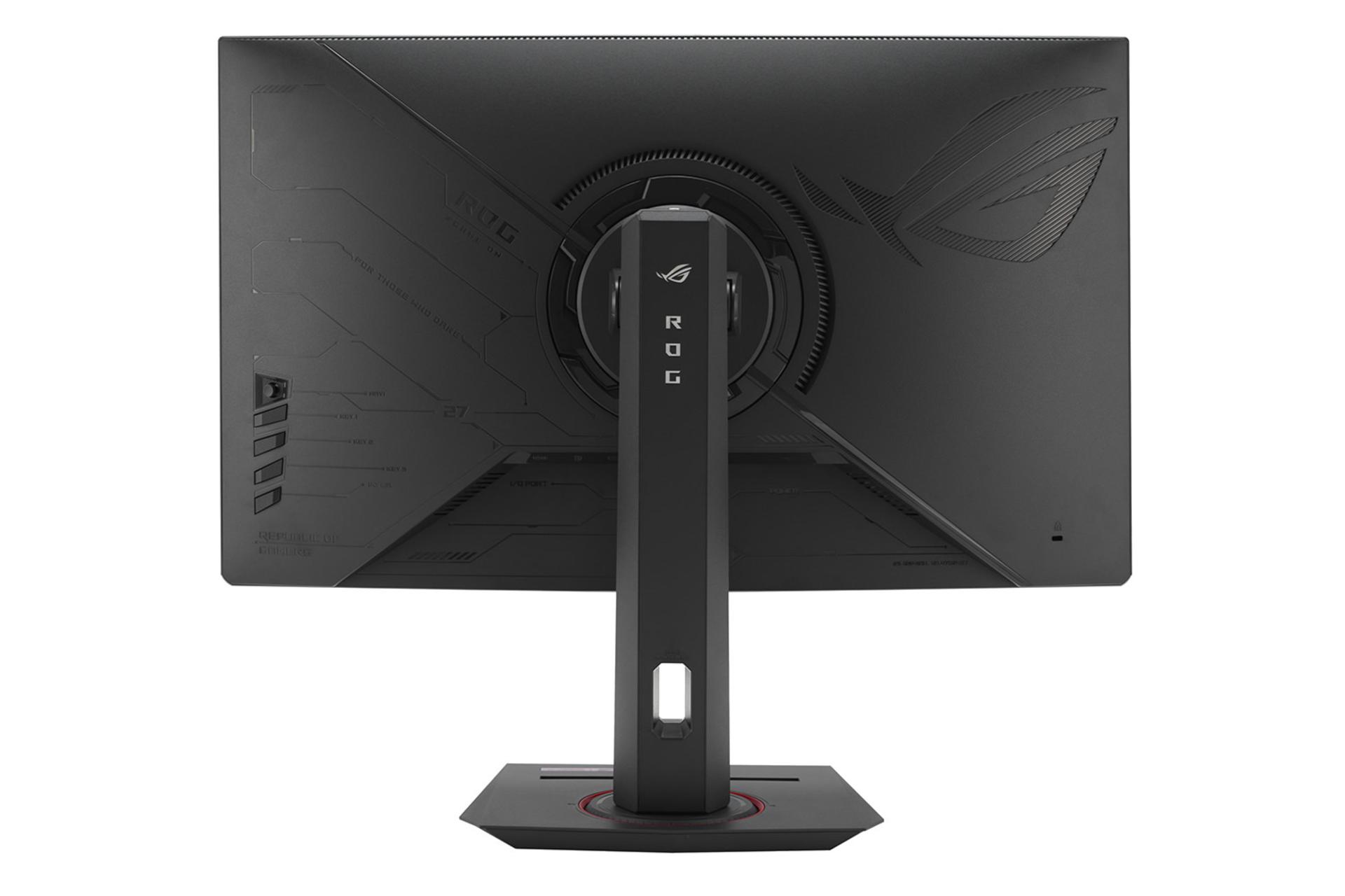 مانیتور ایسوس ASUS ROG Strix XG27WCMS نمای پشت