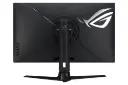 نمای پشت و ارتفاع مانیتور ایسوس 32 اینچ مدل ROG Strix XG32UQ