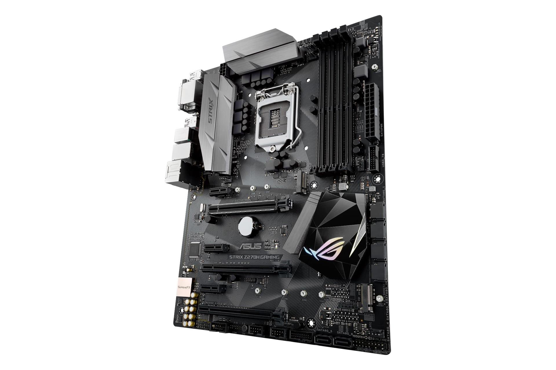 سمت راست مادربرد ایسوس ASUS ROG STRIX Z270H GAMING