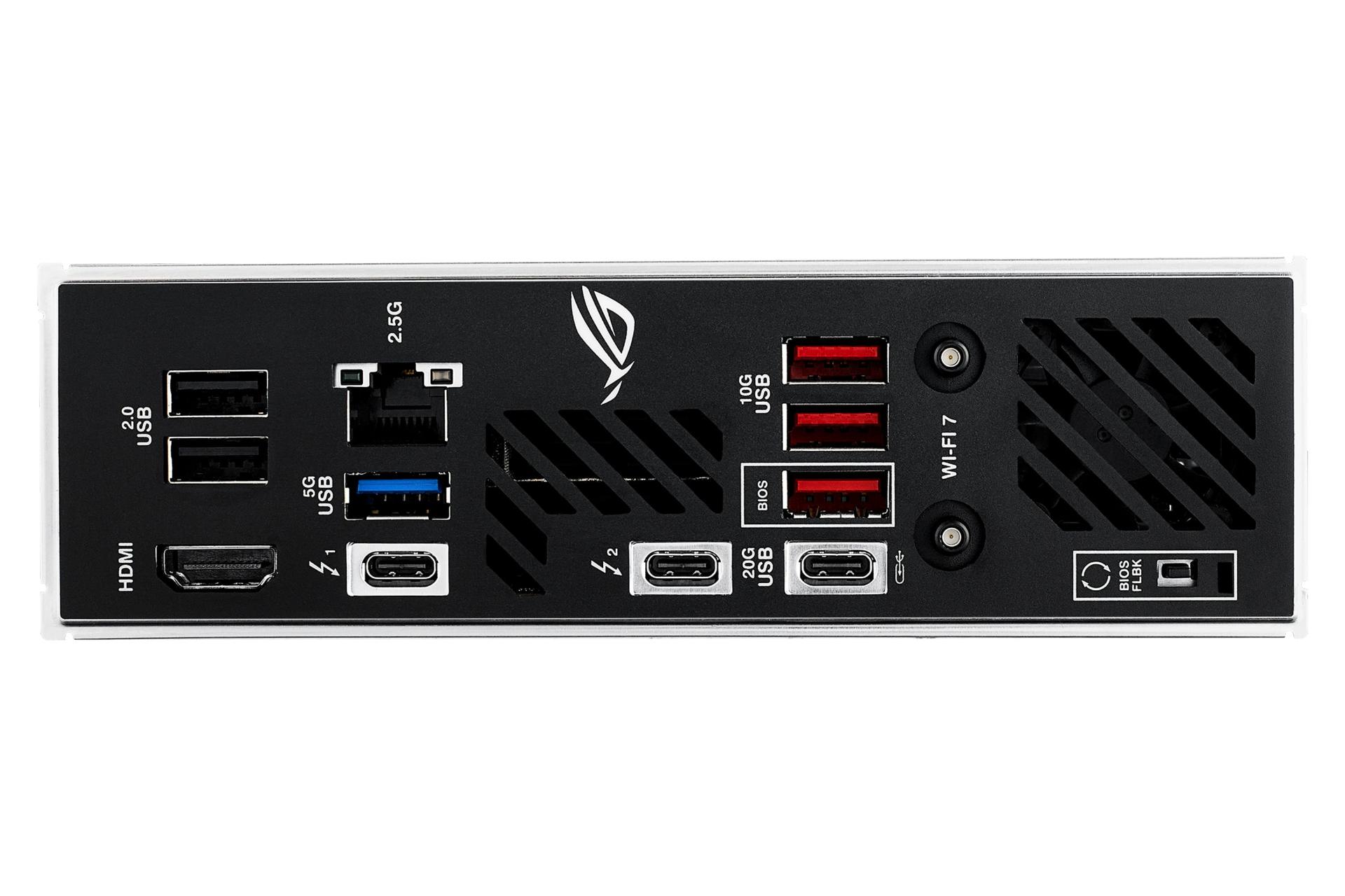 درگاه های مادربرد ایسوس ASUS ROG STRIX Z890-I GAMING WIFI