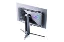 مانیتور ایسوس ASUS ROG Swift OLED PG27AQWP-W نمای پشت و بالا