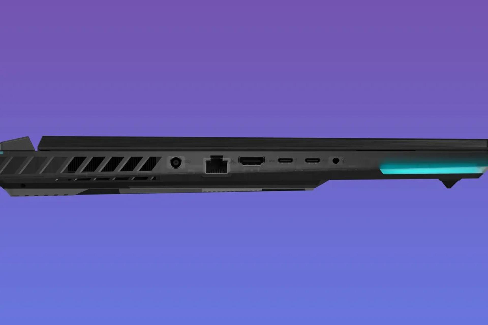 نمای جانبی ایسوس Scar 18