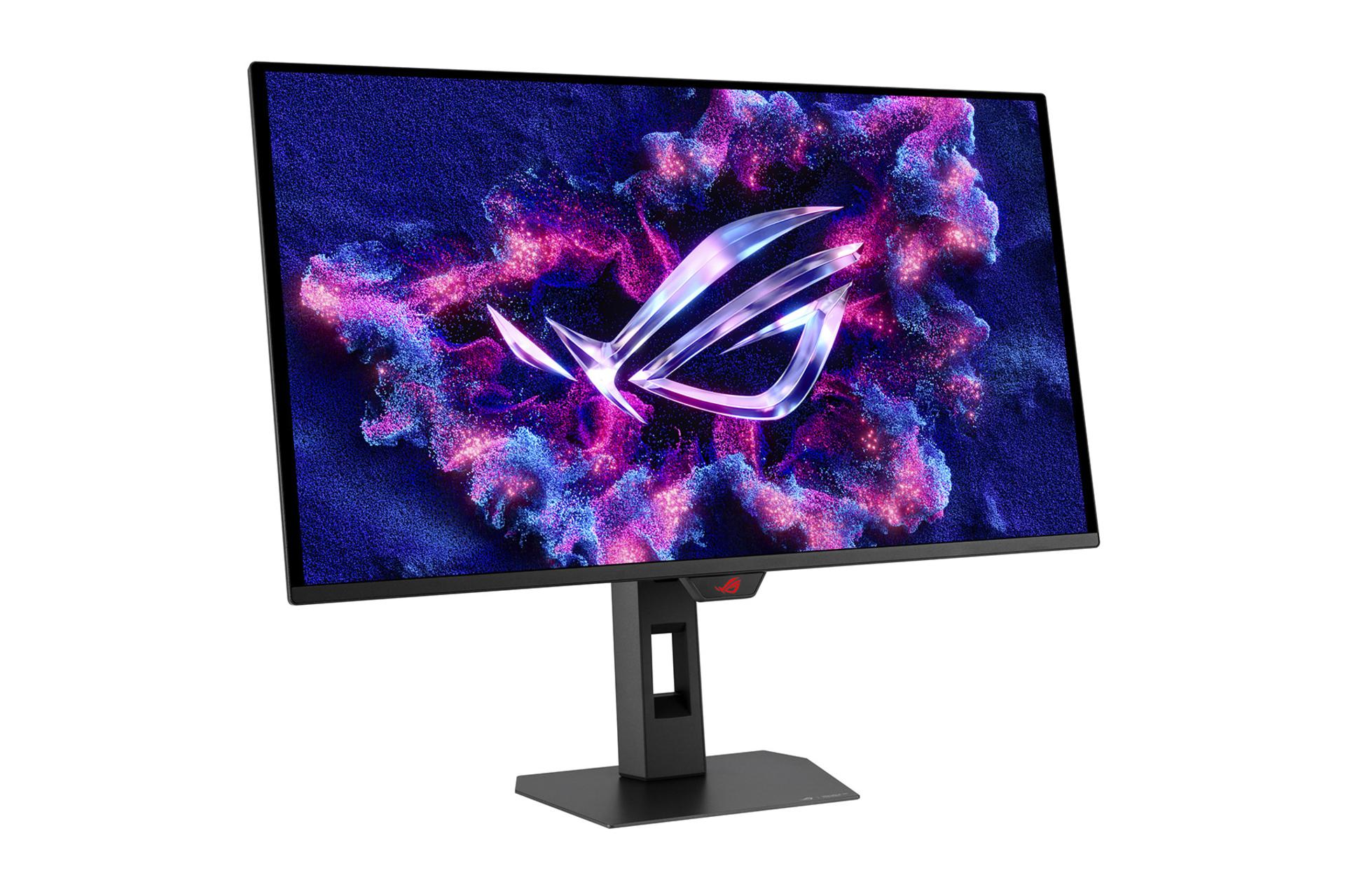 مانیتور ایسوس ASUS Strix OLED XG27AQDPG نمای جلو و چپ