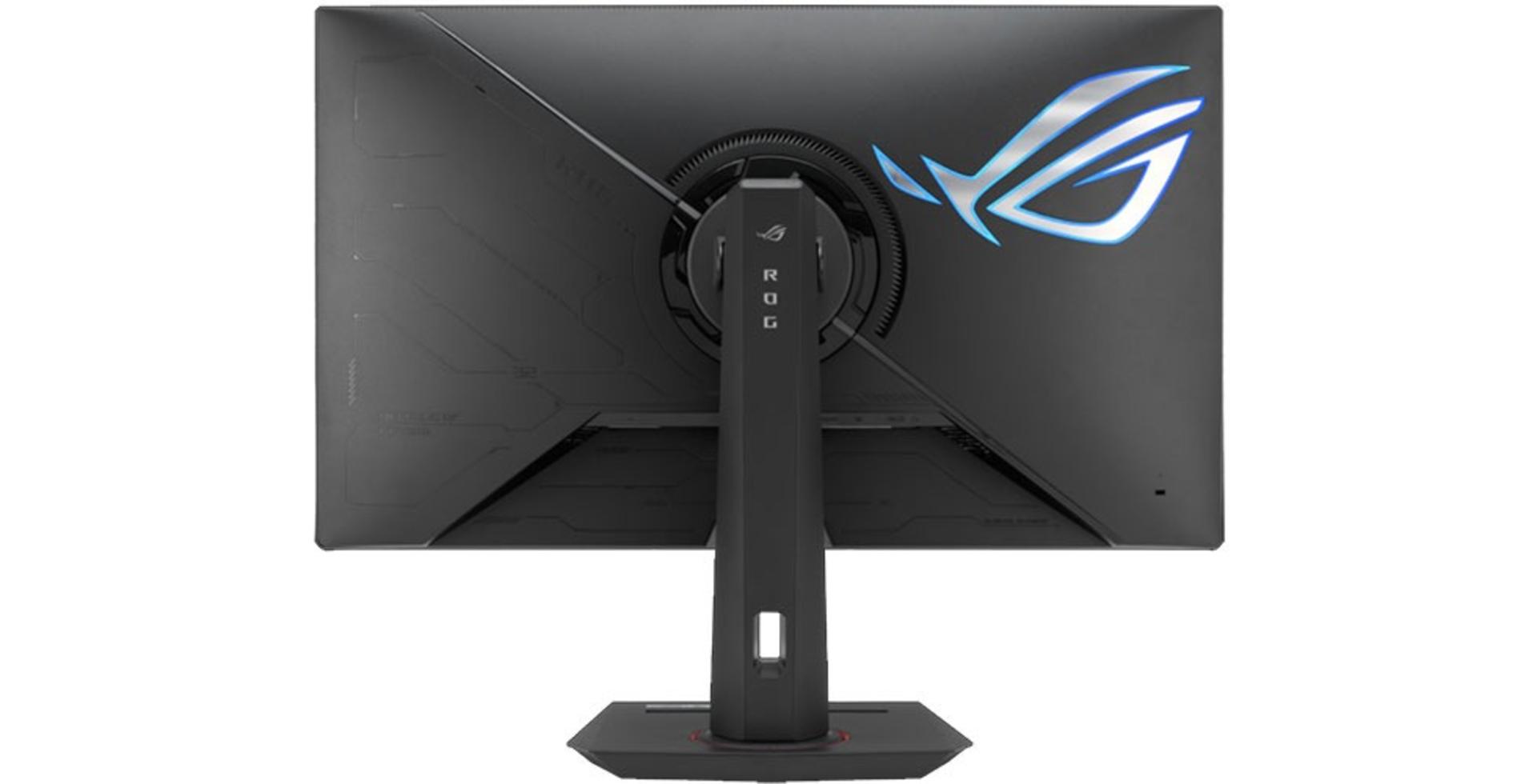 نمای پشت مانیتور ROG XG32UCG ایسوس
