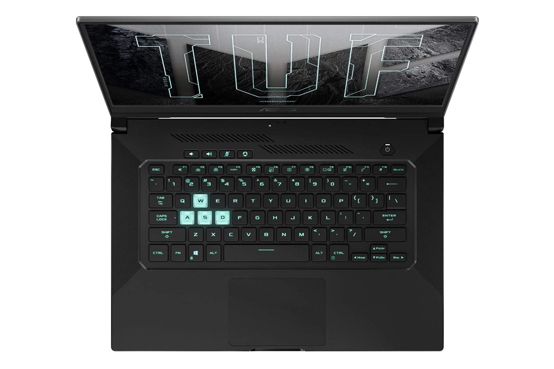 لپ تاپ گیمینگ Asus TUF Dash F15 از نمای بالا