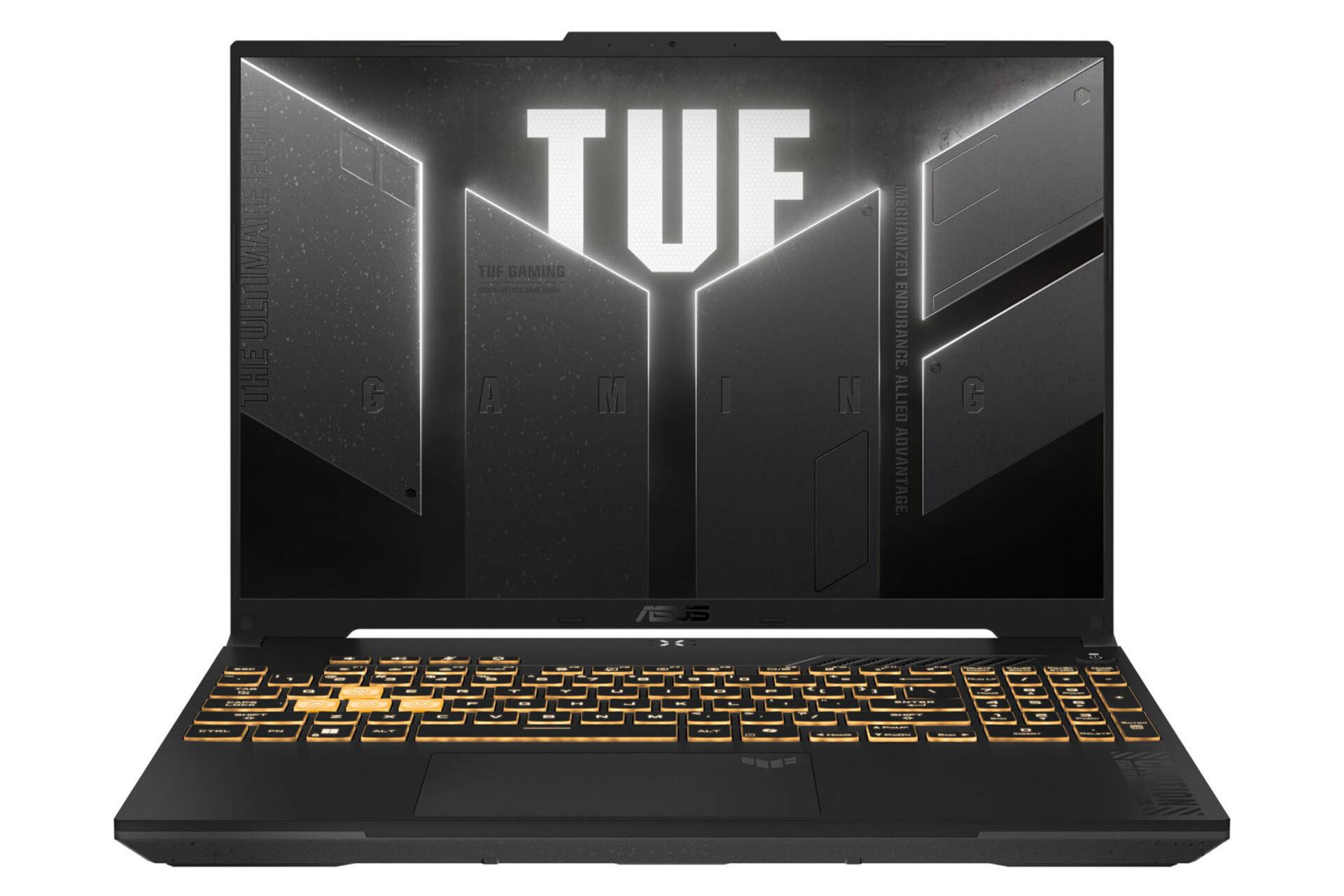 نمای روبرو لپ تاپ TUF Gaming F16 FX607VJ ایسوس - Core 5 210H RTX 3050 8GB 512GB