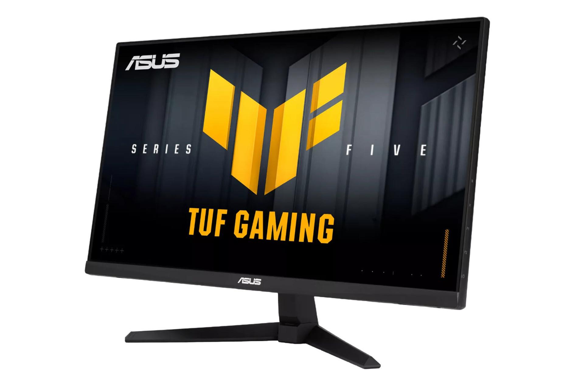 مانیتور ایسوس ASUS TUF Gaming VG249Q5A نمای جلو و راست