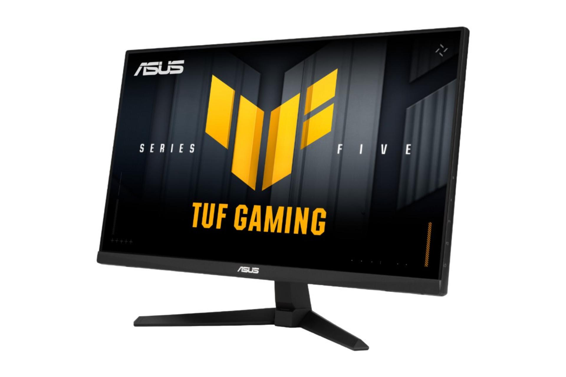مانیتور ایسوس ASUS TUF Gaming VG279Q5A نمای جلو و راست