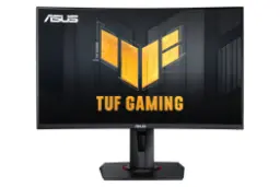 نمای جلو و رزولوشن مانیتور ایسوس 27 اینچ مدل TUF Gaming VG27VQM