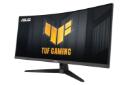 ابعاد و اندازه مانیتور ایسوس 34 اینچ مدل TUF Gaming VG34VQ3B