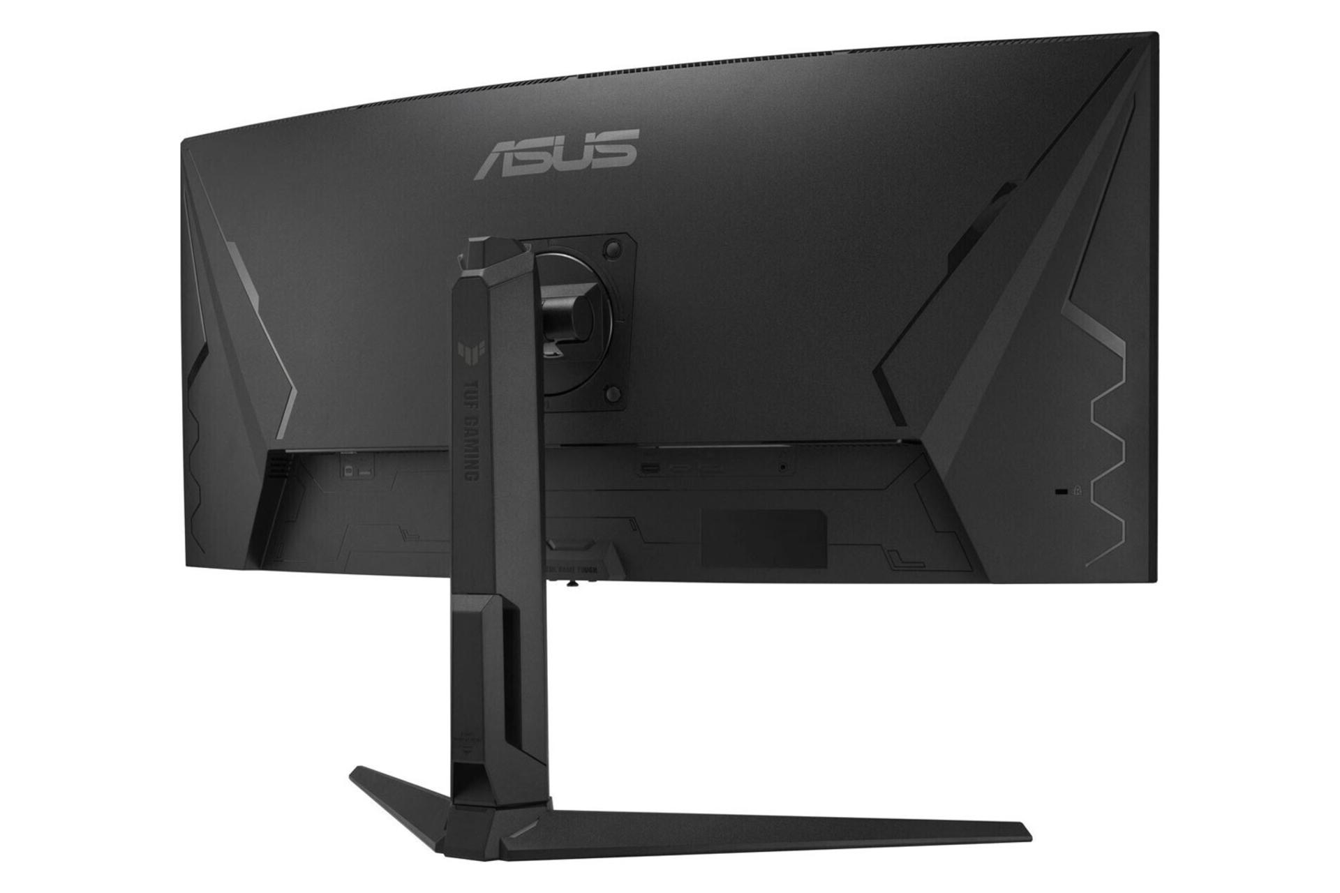 نمای پشت و بدنه مانیتور ایسوس 34 اینچ مدل TUF Gaming VG34VQEL1A