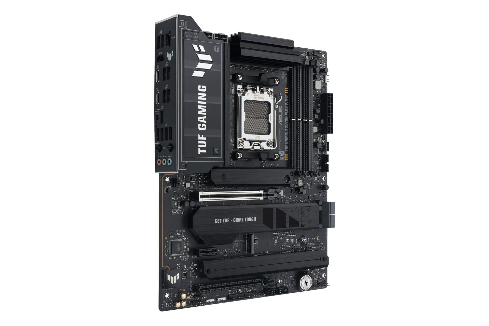 سمت چپ مادربرد ایسوس ASUS TUF GAMING X870E-PLUS WIFI7