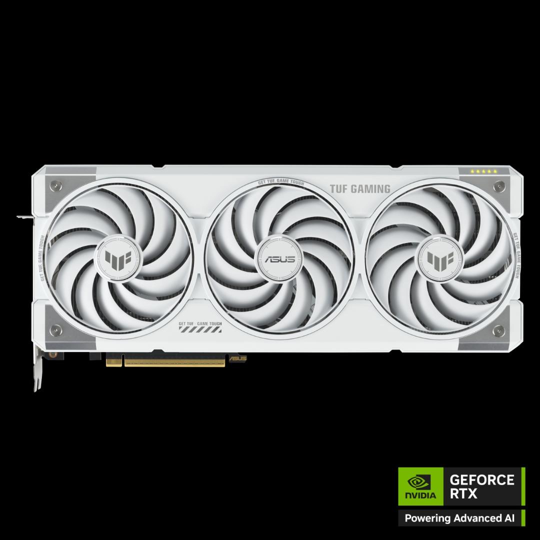 کارت گرافیک TUF Gaming GeForce RTX 5070 Ti از نمای جلویی