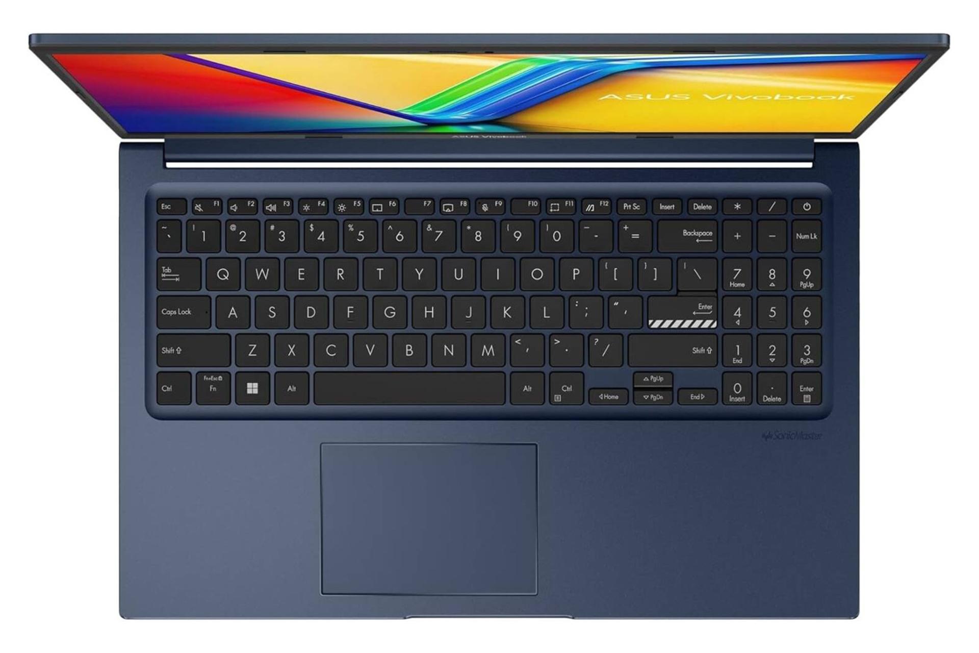 لپ تاپ VivoBook 15 A1502VA ایسوس نمای بالا