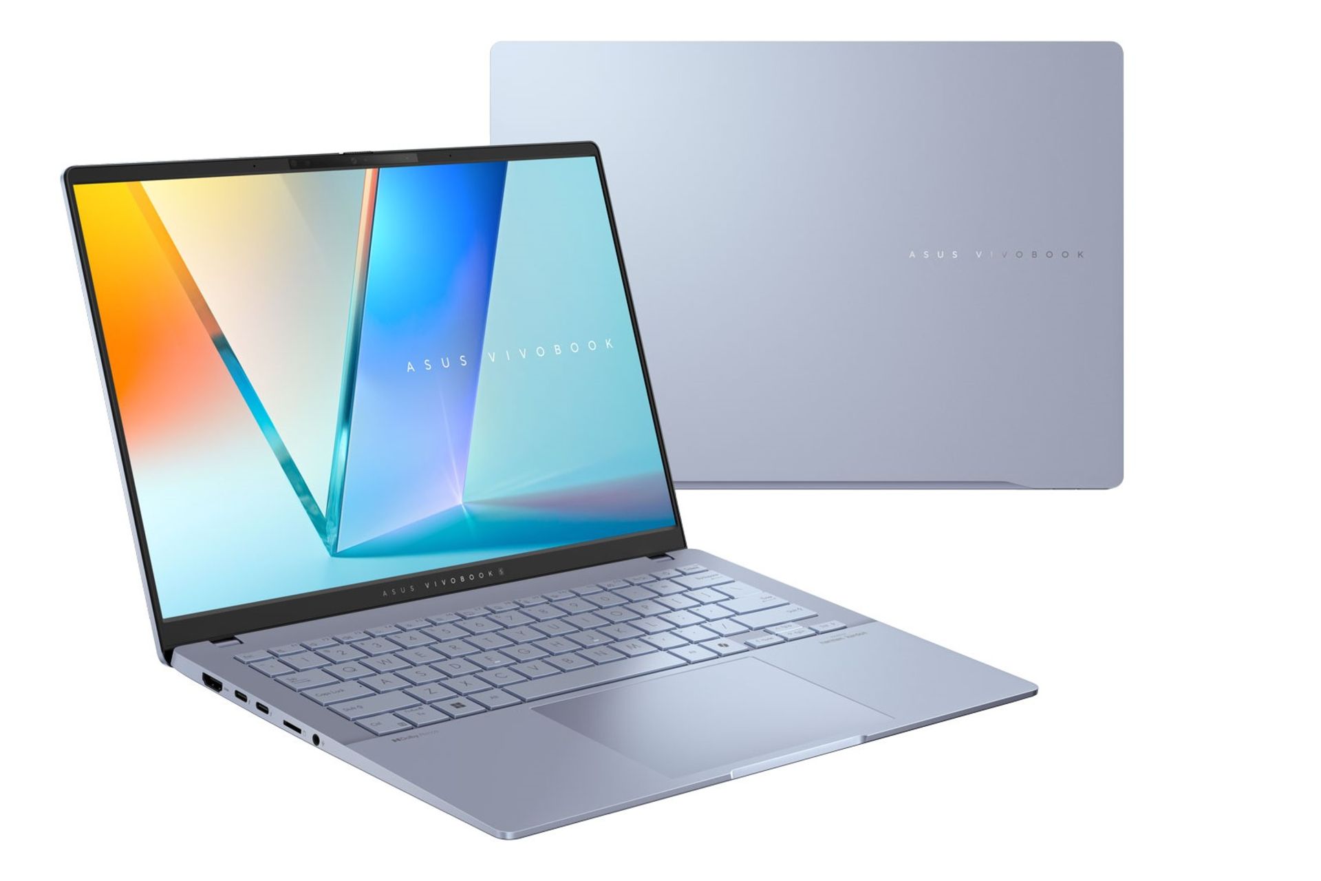 لپ تاپ ایسوس vivobook s14 ai نقره ای