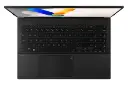 نمای بالای لپ تاپ Vivobook Pro 15 OLED Q543MJ ایسوس با نمایش ترک پد و کیبورد